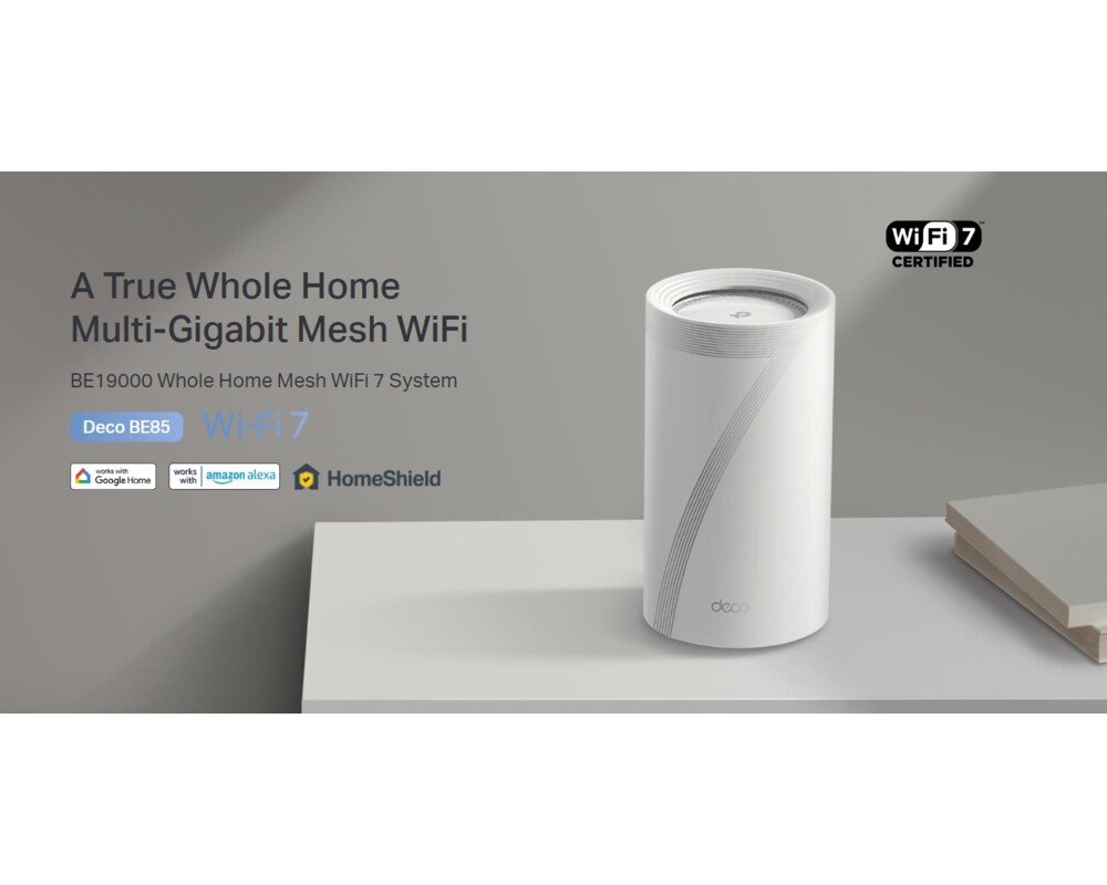 Рутер TP-Link Deco BE85(2-pack) BE19000 4 Рутер TP-Link Deco BE85(2-pack) BE19000 4