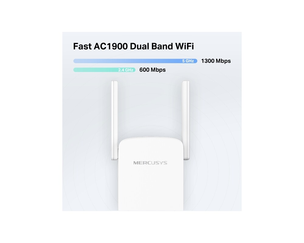 Безжичен усилвател Mercusys ME50G AC1900 4 Безжичен усилвател Mercusys ME50G AC1900 4