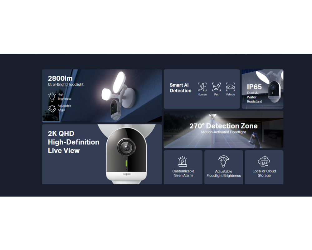 Цифрова IP камера TP-Link Tapo C720 9 Цифрова IP камера TP-Link Tapo C720 9