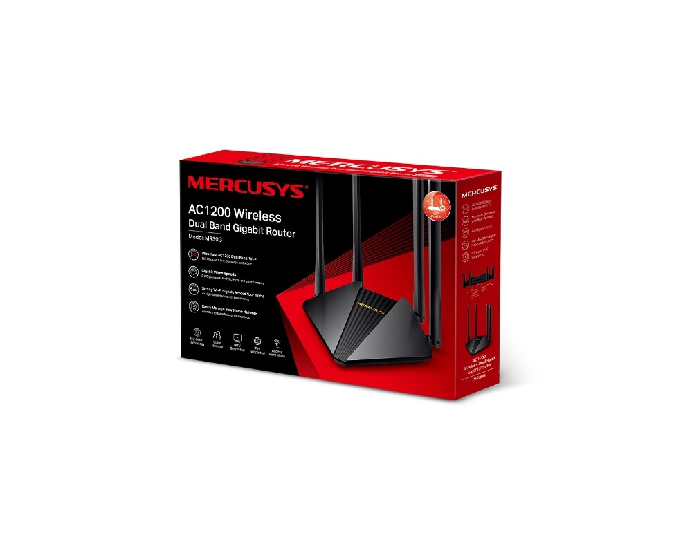 Рутер Mercusys MR30G AC1200 15 Рутер Mercusys MR30G AC1200 15
