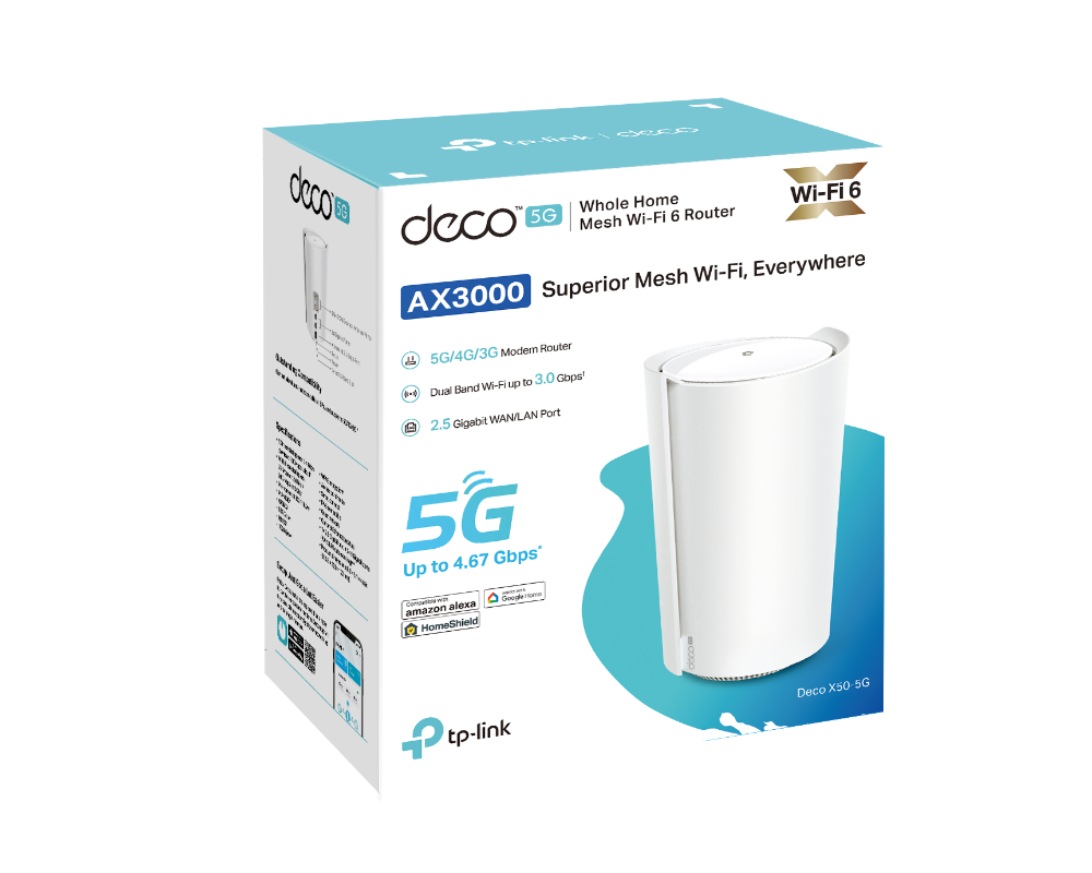 Рутер TP-Link Deco X50-5G AX3000 11 Рутер TP-Link Deco X50-5G AX3000 11