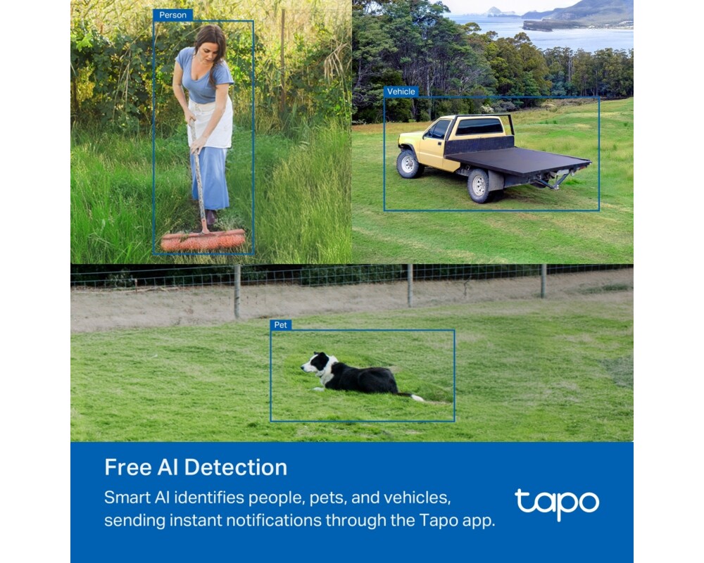 Цифрова IP камера TP-Link Tapo C501GW 4G LTE панорамна 7 Цифрова IP камера TP-Link Tapo C501GW 4G LTE панорамна 7