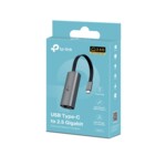 Мрежова карта TP-Link USB Type-C към 2.5 Gigabit Ethernet UE302C 3 Мрежова карта TP-Link USB Type-C към 2.5 Gigabit Ethernet UE302C 3