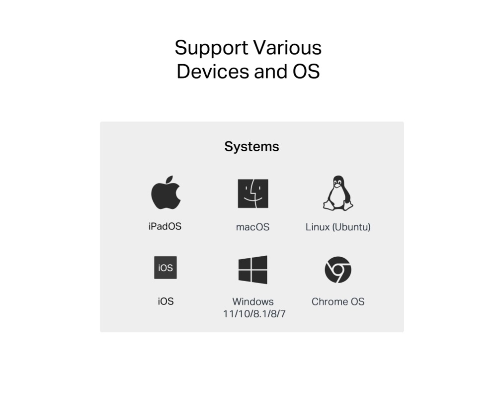 Мрежова карта TP-Link USB Type-C към 2.5 Gigabit Ethernet UE302C 6 Мрежова карта TP-Link USB Type-C към 2.5 Gigabit Ethernet UE302C 6