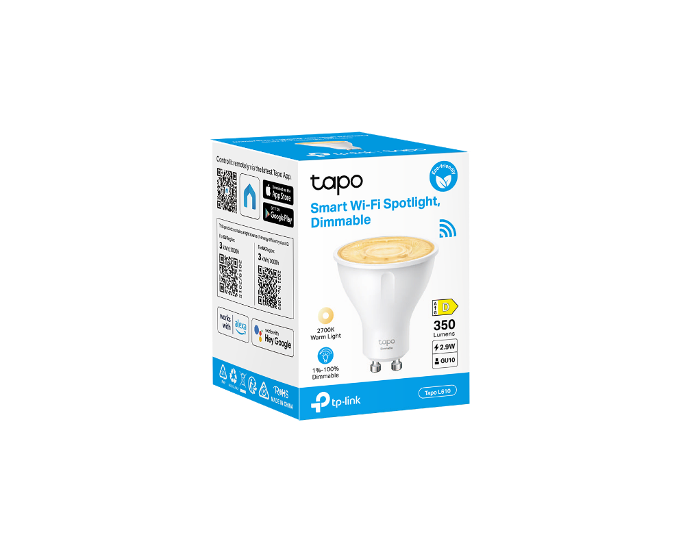 Осветително тяло TP-Link Tapo L610 Spotlight Dimmable 6 Осветително тяло TP-Link Tapo L610 Spotlight Dimmable 6