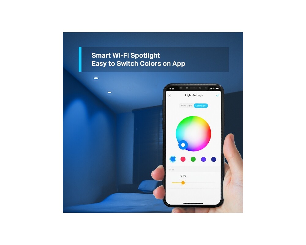 Осветително тяло TP-Link Tapo L630 Spotlight Dimmable Multicolor 6 Осветително тяло TP-Link Tapo L630 Spotlight Dimmable Multicolor 6