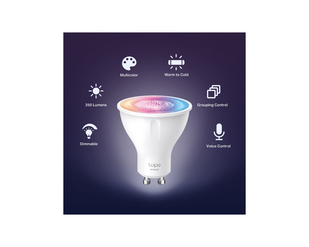 Осветително тяло TP-Link Tapo L630 Spotlight Dimmable Multicolor 5 Осветително тяло TP-Link Tapo L630 Spotlight Dimmable Multicolor 5