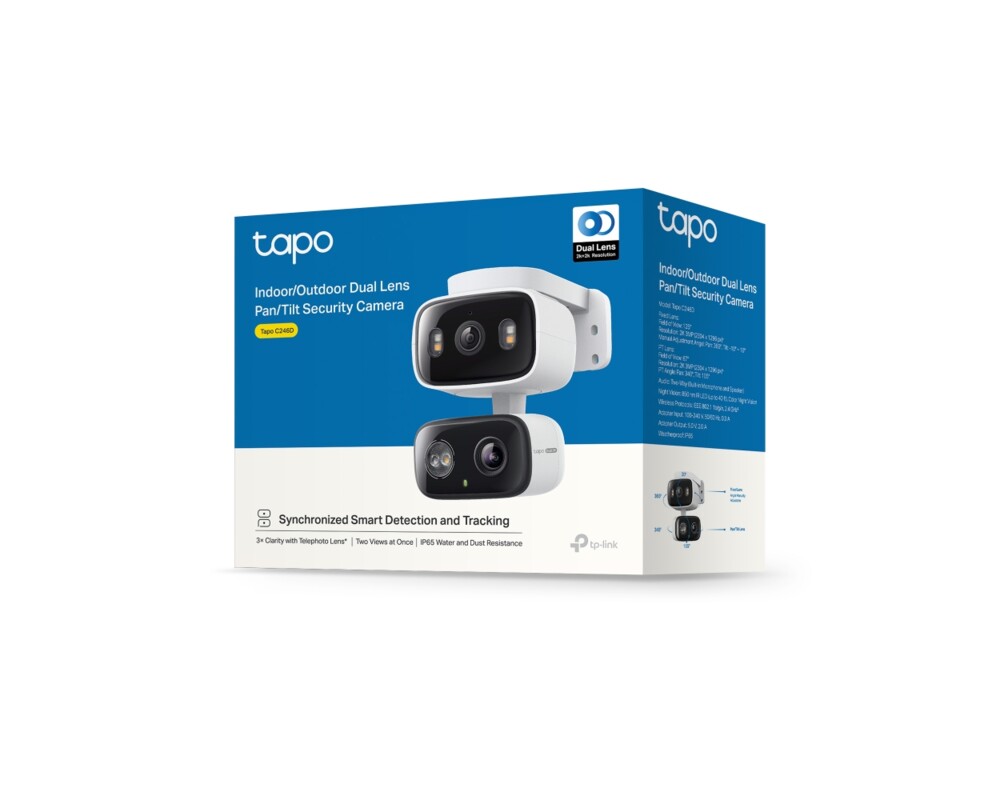 Цифрова IP камера TP-Link Tapo C246D 13 Цифрова IP камера TP-Link Tapo C246D 13