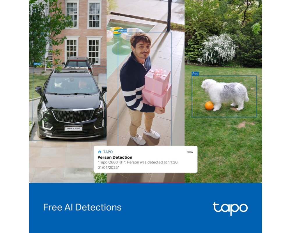 Цифрова IP камера TP-Link Tapo C660 KIT 7 Цифрова IP камера TP-Link Tapo C660 KIT 7