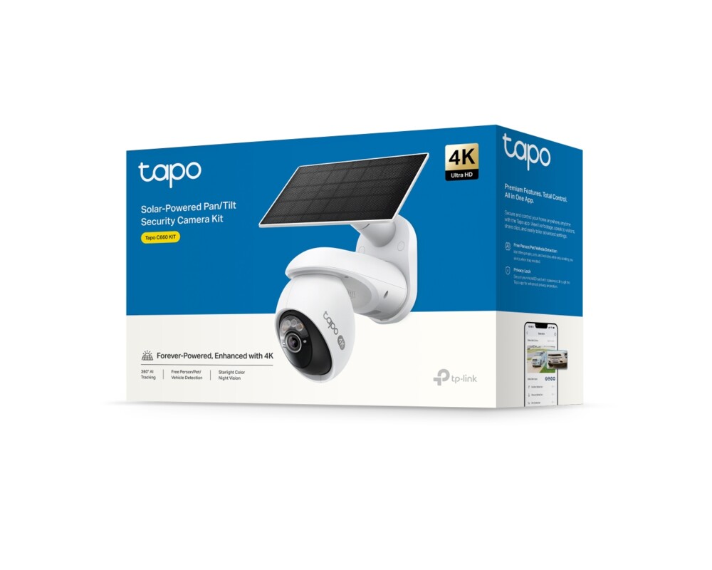 Цифрова IP камера TP-Link Tapo C660 KIT 12 Цифрова IP камера TP-Link Tapo C660 KIT 12