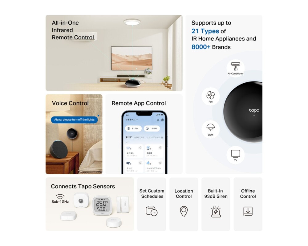 Smart Home TP-Link Tapo H110 4 Smart Home TP-Link Tapo H110 4