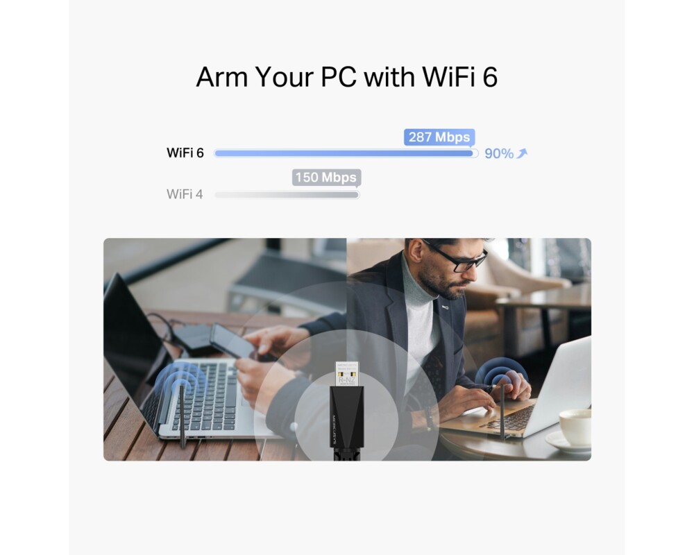 Мрежова карта Mercusys MA14H AX300 5 Мрежова карта Mercusys MA14H AX300 5