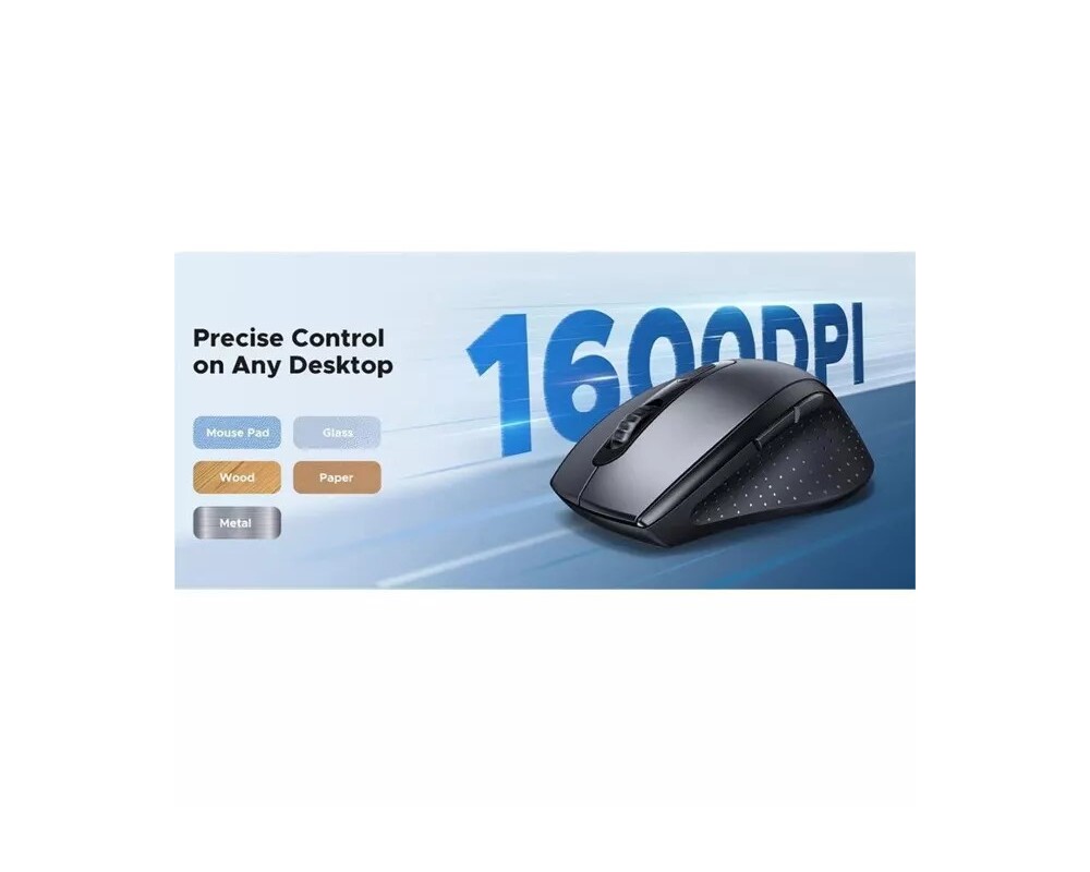 Мишка Ugreen M511 45012 USB 2.4GHz - черна 2 Мишка Ugreen M511 45012 USB 2.4GHz - черна 2