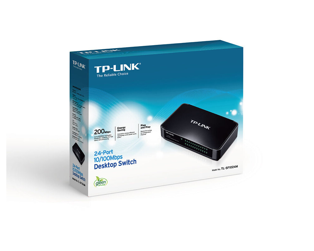 Switch (Комутатор) TP-Link TL-SF1024M Комутатор 6 Switch (Комутатор) TP-Link TL-SF1024M Комутатор 6