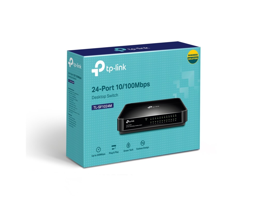 Switch (Комутатор) TP-Link TL-SF1024M Комутатор 12 Switch (Комутатор) TP-Link TL-SF1024M Комутатор 12
