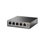 Switch (Комутатор) 5-портов гигабитов настолен комутатор с 4-порта PoE+ 2 TL-SG1005P 5 Switch (Комутатор) 5-портов гигабитов настолен комутатор с 4-порта PoE+ 2 TL-SG1005P 5