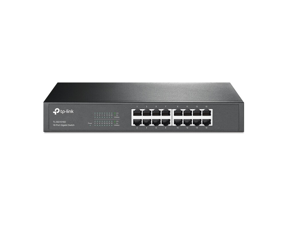 Switch (Комутатор) TP-Link TL-SG1016D 3 Switch (Комутатор) TP-Link TL-SG1016D 3