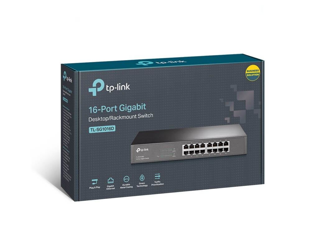 Switch (Комутатор) TP-Link TL-SG1016D 6 Switch (Комутатор) TP-Link TL-SG1016D 6